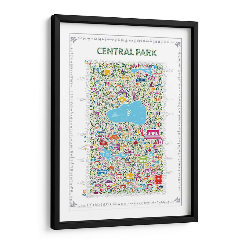 Colección Nueva York-Central Park - A Very Modern Dog | Cuadro decorativo de Canvas Lab