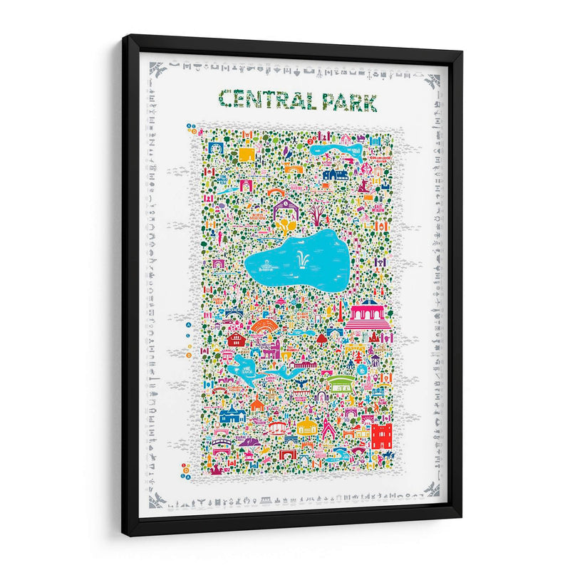 Colección Nueva York-Central Park - A Very Modern Dog | Cuadro decorativo de Canvas Lab