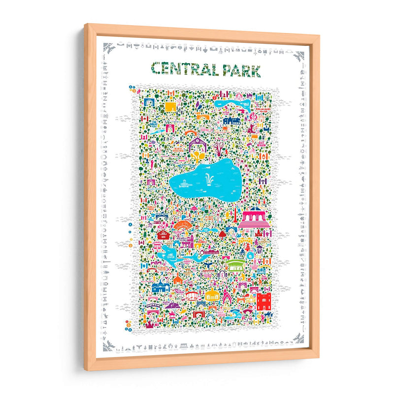 Colección Nueva York-Central Park - A Very Modern Dog | Cuadro decorativo de Canvas Lab