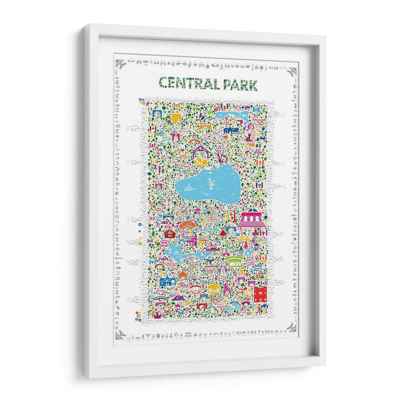 Colección Nueva York-Central Park - A Very Modern Dog | Cuadro decorativo de Canvas Lab