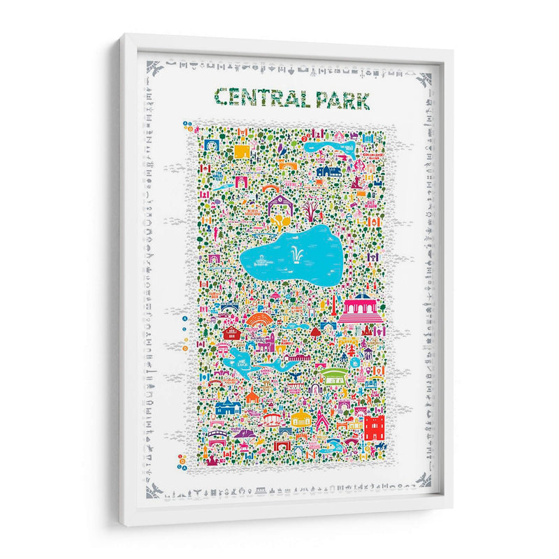 Colección Nueva York-Central Park - A Very Modern Dog | Cuadro decorativo de Canvas Lab