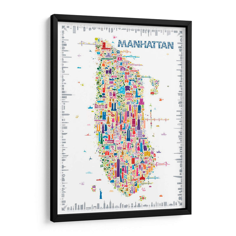 Colección Nueva York-Manhattan - A Very Modern Dog | Cuadro decorativo de Canvas Lab