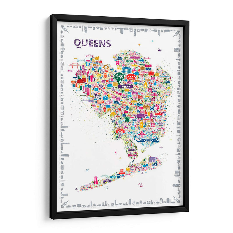 Colección De Nueva York-Queens - A Very Modern Dog | Cuadro decorativo de Canvas Lab