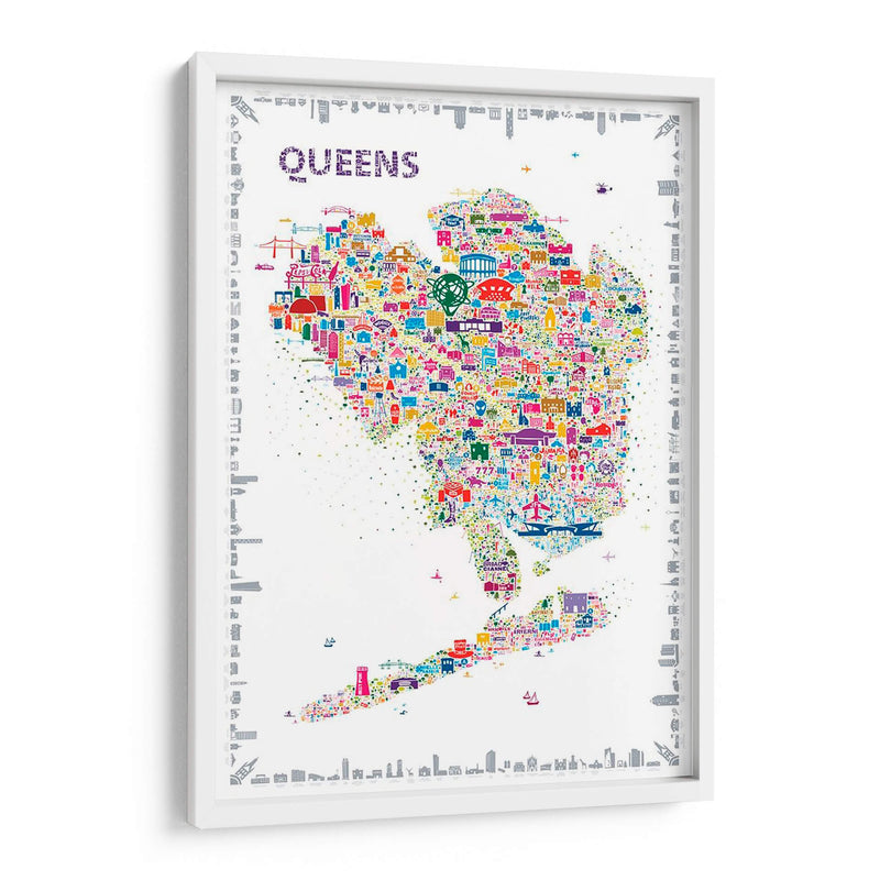 Colección De Nueva York-Queens - A Very Modern Dog | Cuadro decorativo de Canvas Lab