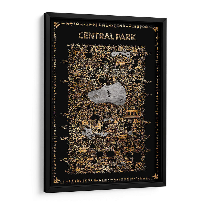 Glam Glam New York-Central Park - A Very Modern Dog | Cuadro decorativo de Canvas Lab