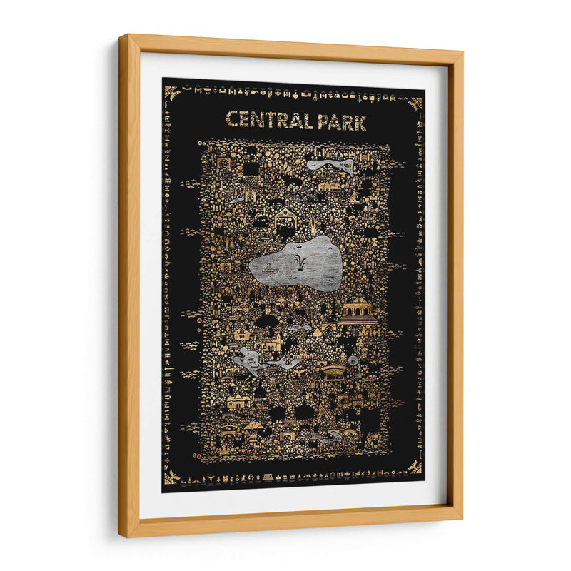 Glam Glam New York-Central Park - A Very Modern Dog | Cuadro decorativo de Canvas Lab