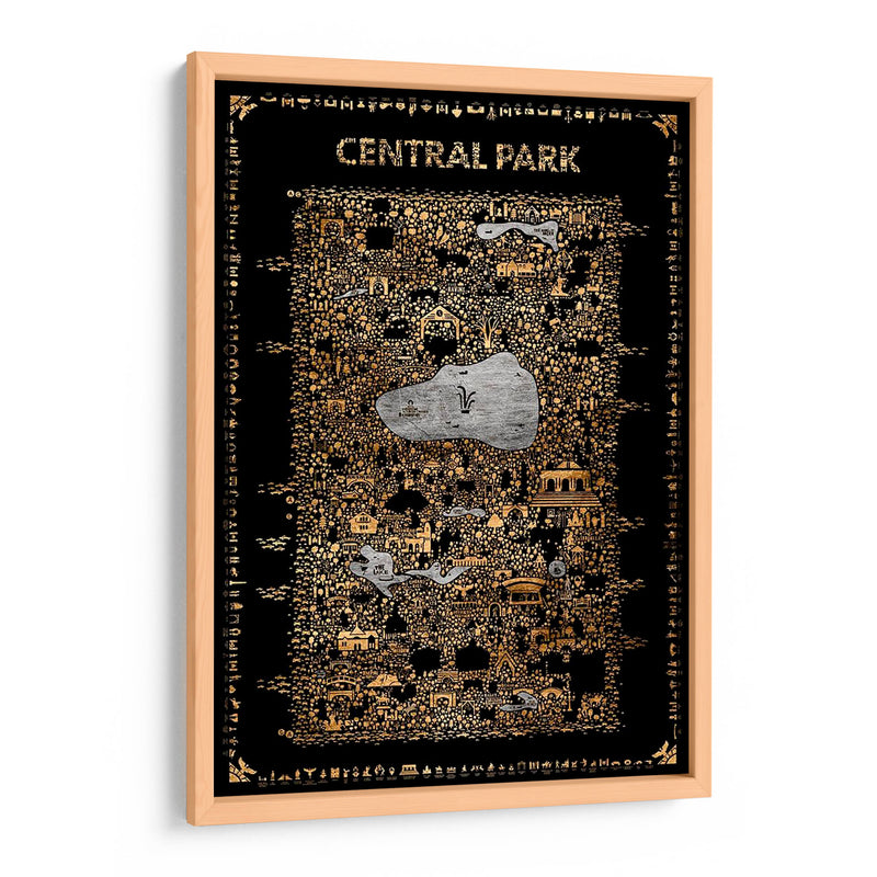 Glam Glam New York-Central Park - A Very Modern Dog | Cuadro decorativo de Canvas Lab