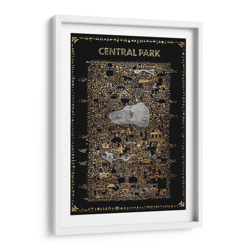 Glam Glam New York-Central Park - A Very Modern Dog | Cuadro decorativo de Canvas Lab