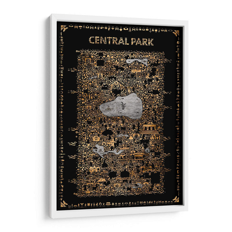 Glam Glam New York-Central Park - A Very Modern Dog | Cuadro decorativo de Canvas Lab