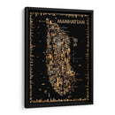 Glam Glam New York-Manhattan - A Very Modern Dog | Cuadro decorativo de Canvas Lab