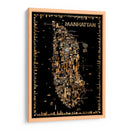 Glam Glam New York-Manhattan - A Very Modern Dog | Cuadro decorativo de Canvas Lab