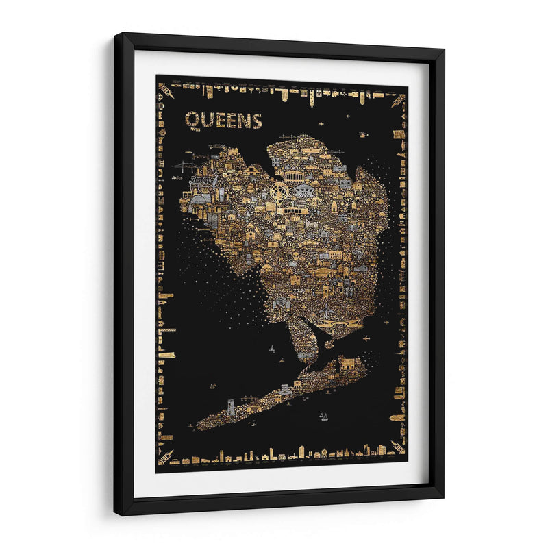 Glam Collection-Queens - A Very Modern Dog | Cuadro decorativo de Canvas Lab