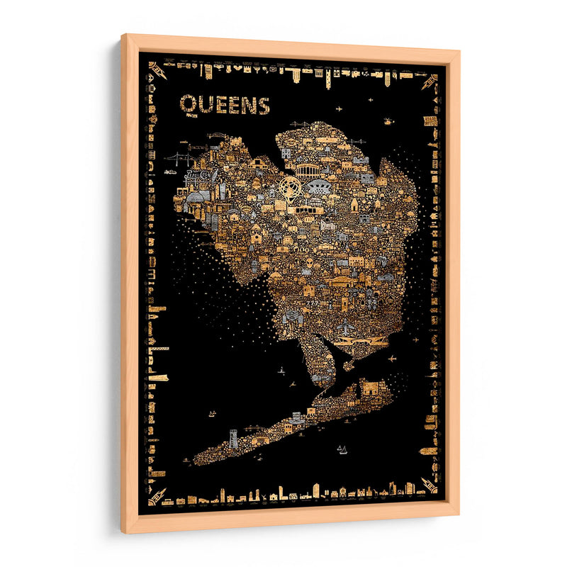 Glam Collection-Queens - A Very Modern Dog | Cuadro decorativo de Canvas Lab