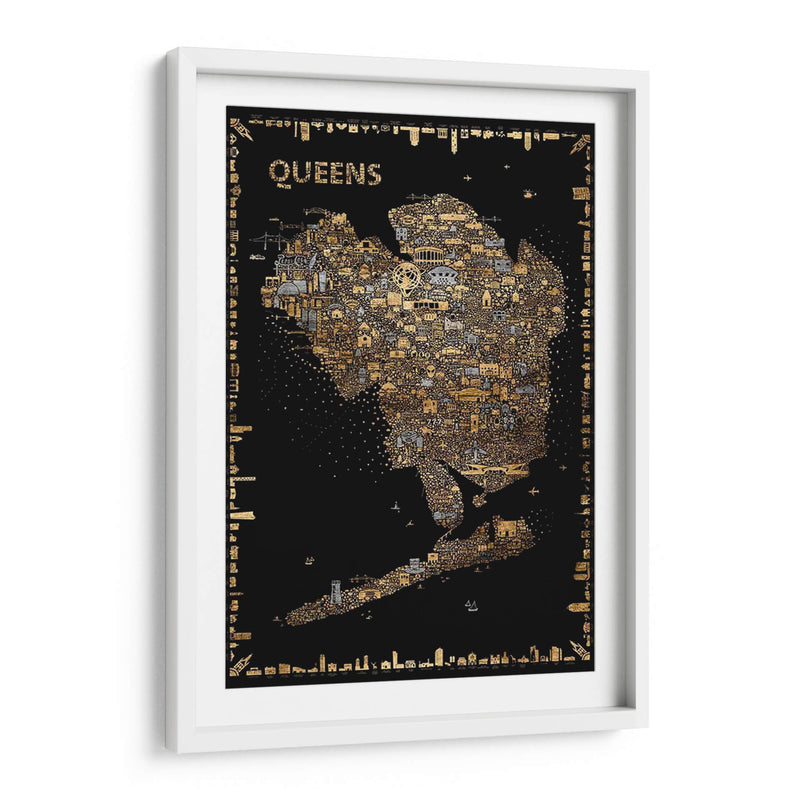 Glam Collection-Queens - A Very Modern Dog | Cuadro decorativo de Canvas Lab