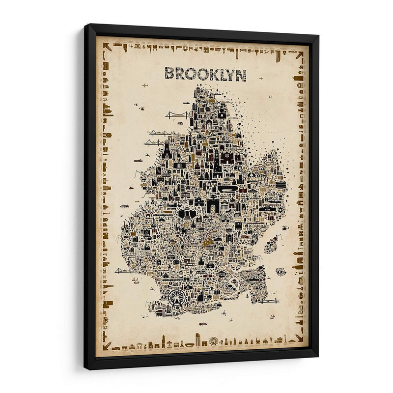 Colección Antigua De Nueva York-Brooklyn - A Very Modern Dog | Cuadro decorativo de Canvas Lab