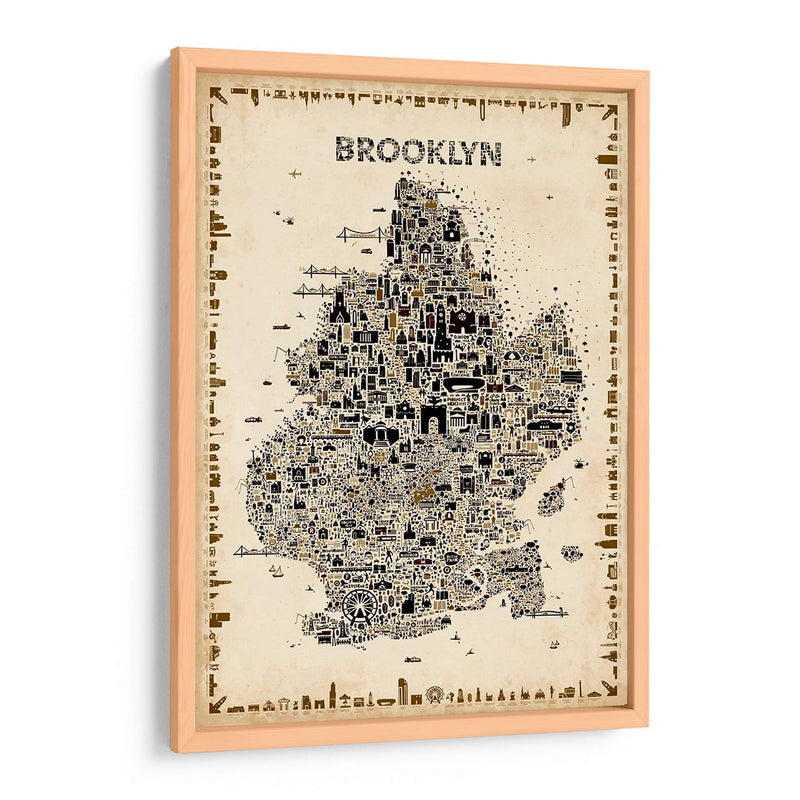 Colección Antigua De Nueva York-Brooklyn - A Very Modern Dog | Cuadro decorativo de Canvas Lab