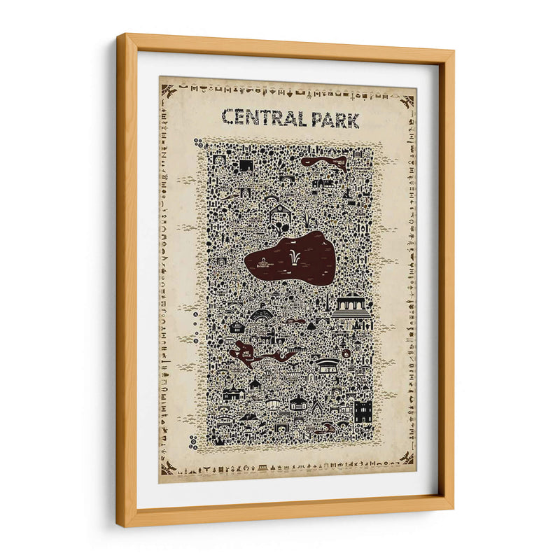 Colección De Antigua Nueva York-Central Parque - A Very Modern Dog | Cuadro decorativo de Canvas Lab