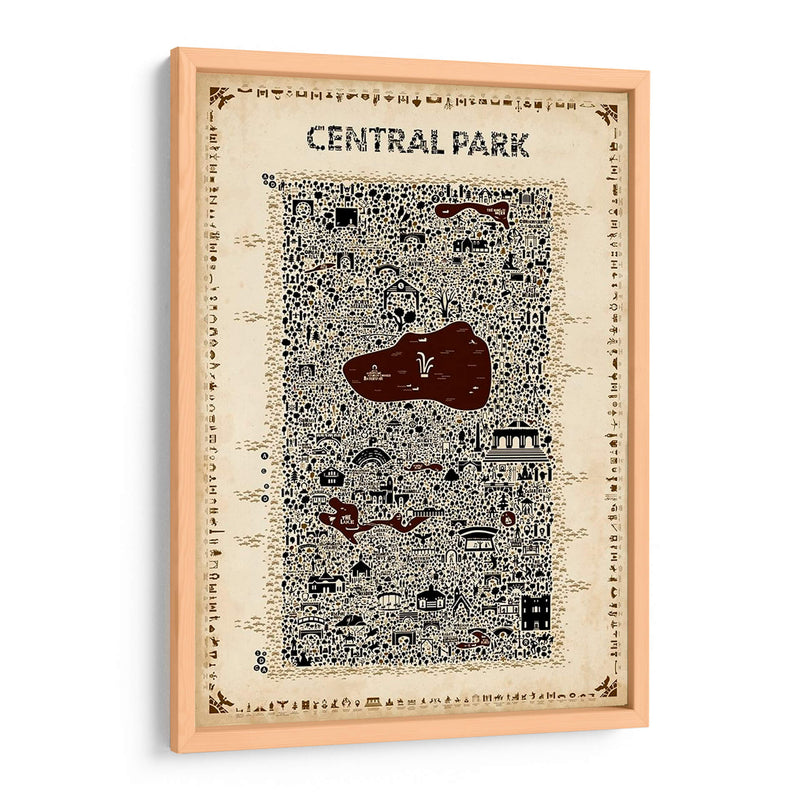 Colección De Antigua Nueva York-Central Parque - A Very Modern Dog | Cuadro decorativo de Canvas Lab