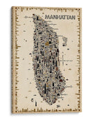 Colección Antigua De Nueva York-Manhattan - A Very Modern Dog | Cuadro decorativo de Canvas Lab