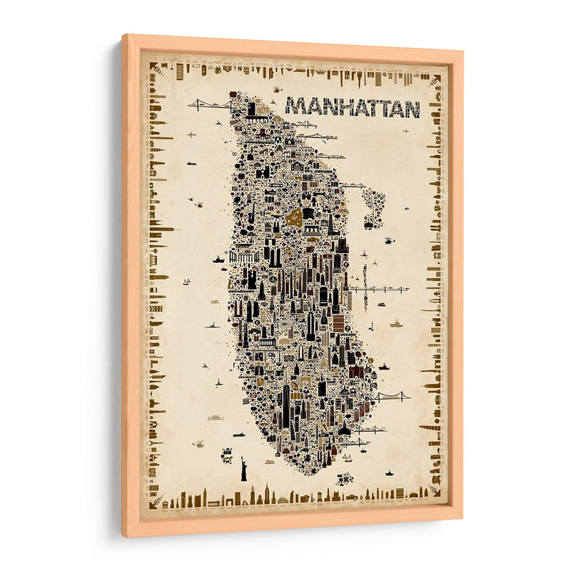 Colección Antigua De Nueva York-Manhattan - A Very Modern Dog | Cuadro decorativo de Canvas Lab