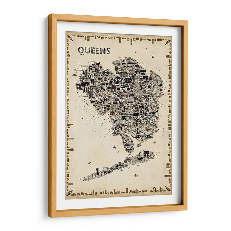 Colección De Nueva York Antigua Queens - A Very Modern Dog | Cuadro decorativo de Canvas Lab