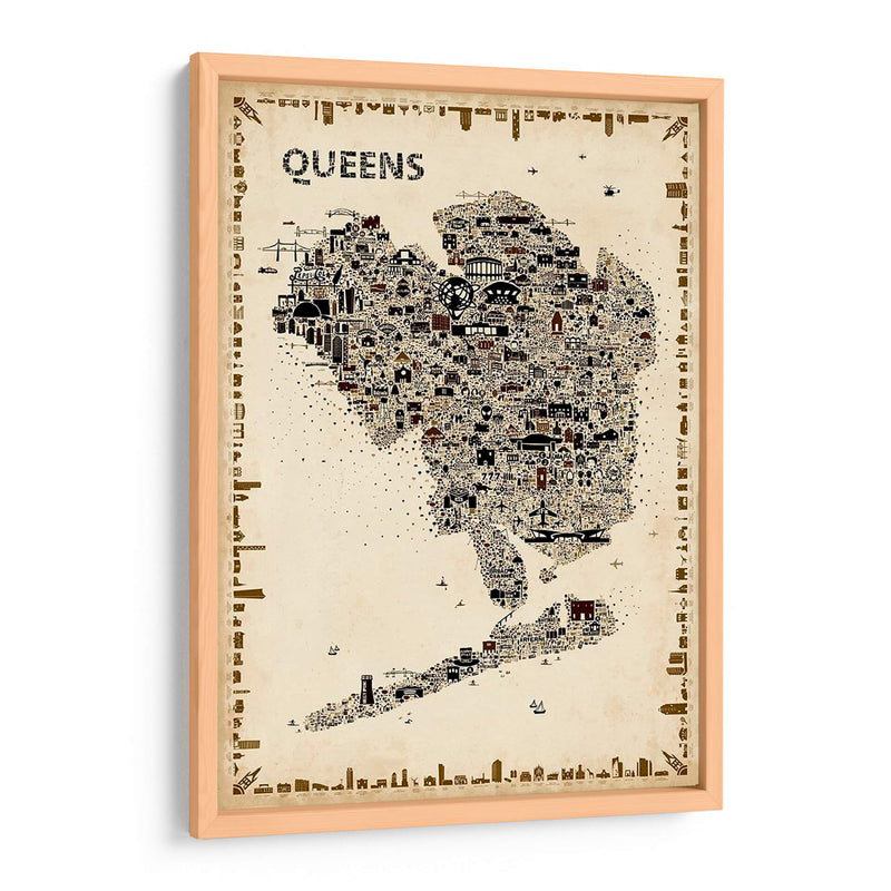 Colección De Nueva York Antigua Queens - A Very Modern Dog | Cuadro decorativo de Canvas Lab