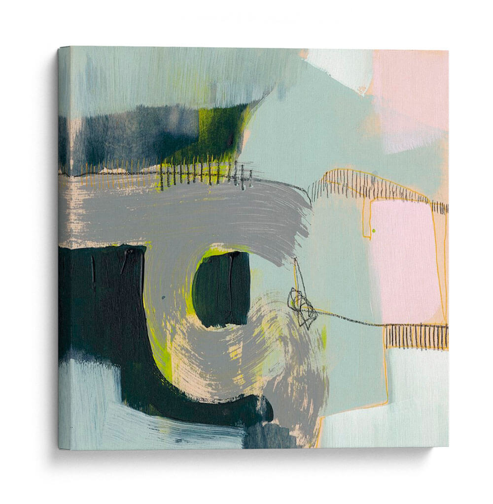 Golpes Pastel I - Jennifer Goldberger | Cuadro decorativo de Canvas Lab