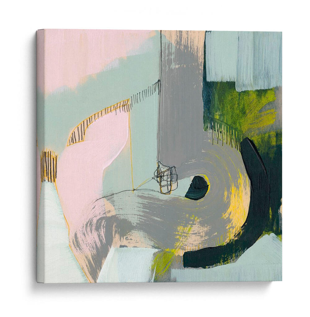 Strokes Pastel Ii - Jennifer Goldberger | Cuadro decorativo de Canvas Lab