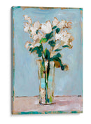 Arreglo Floral Blanco I - Ethan Harper | Cuadro decorativo de Canvas Lab