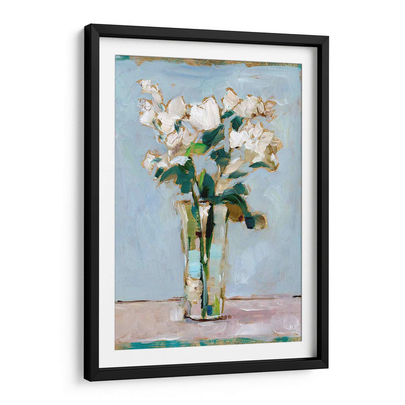 Arreglo Floral Blanco I - Ethan Harper | Cuadro decorativo de Canvas Lab