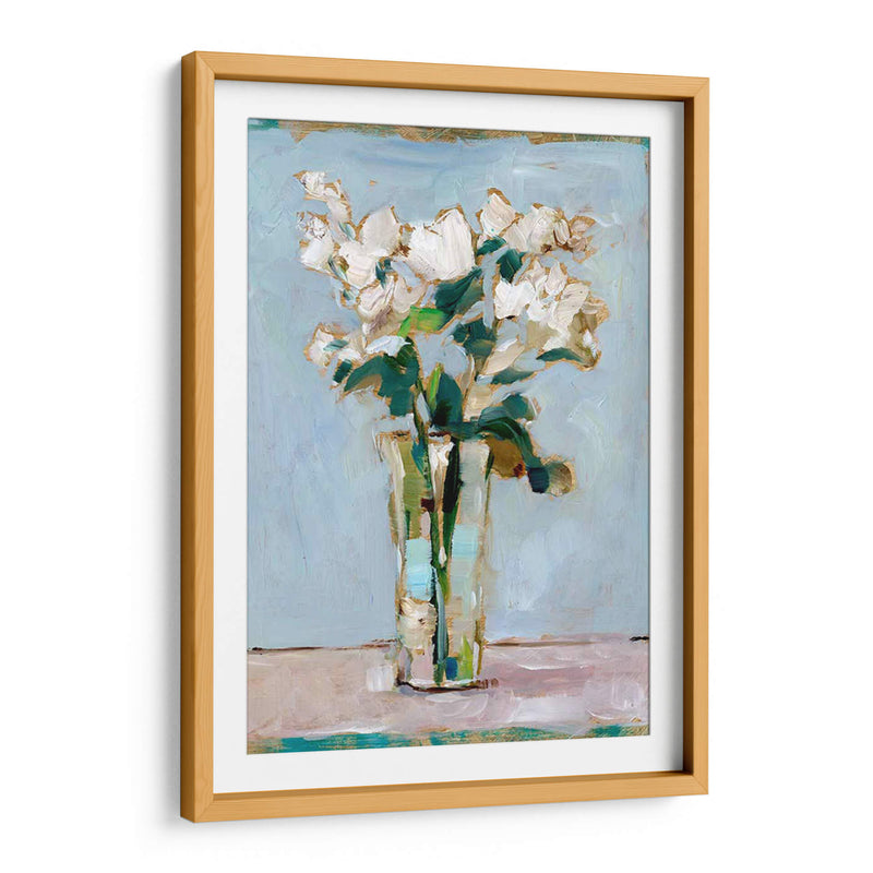 Arreglo Floral Blanco I - Ethan Harper | Cuadro decorativo de Canvas Lab