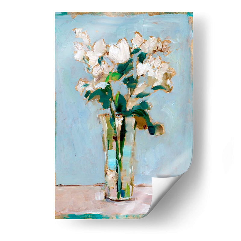 Arreglo Floral Blanco I - Ethan Harper | Cuadro decorativo de Canvas Lab