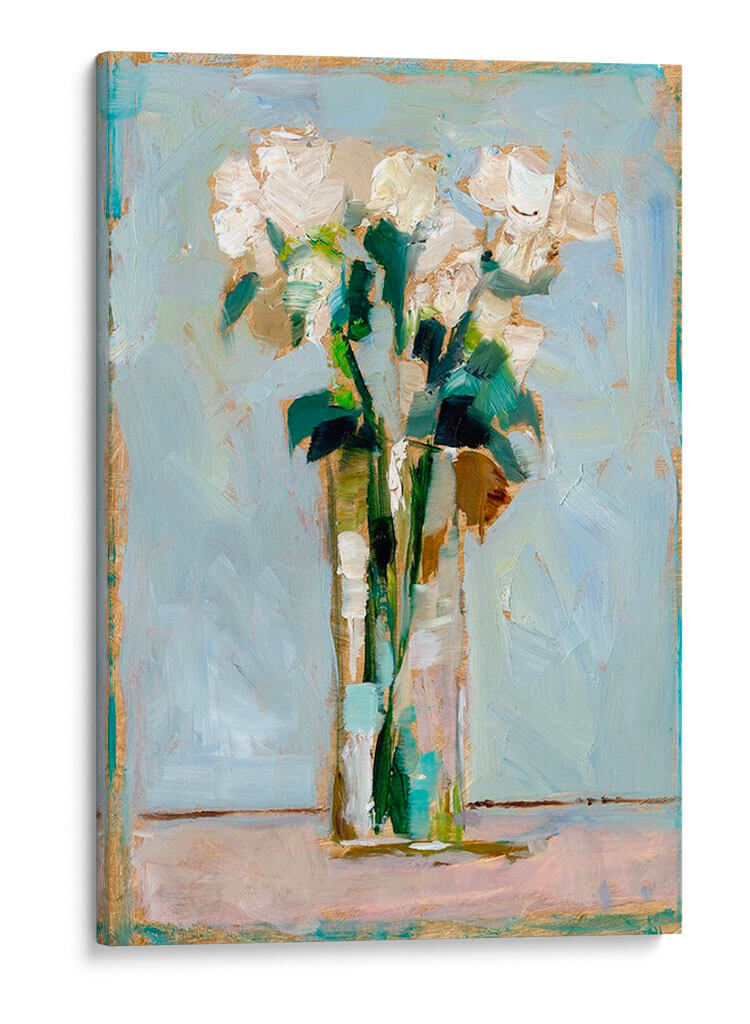 Arreglo Floral Blanco Ii - Ethan Harper | Cuadro decorativo de Canvas Lab