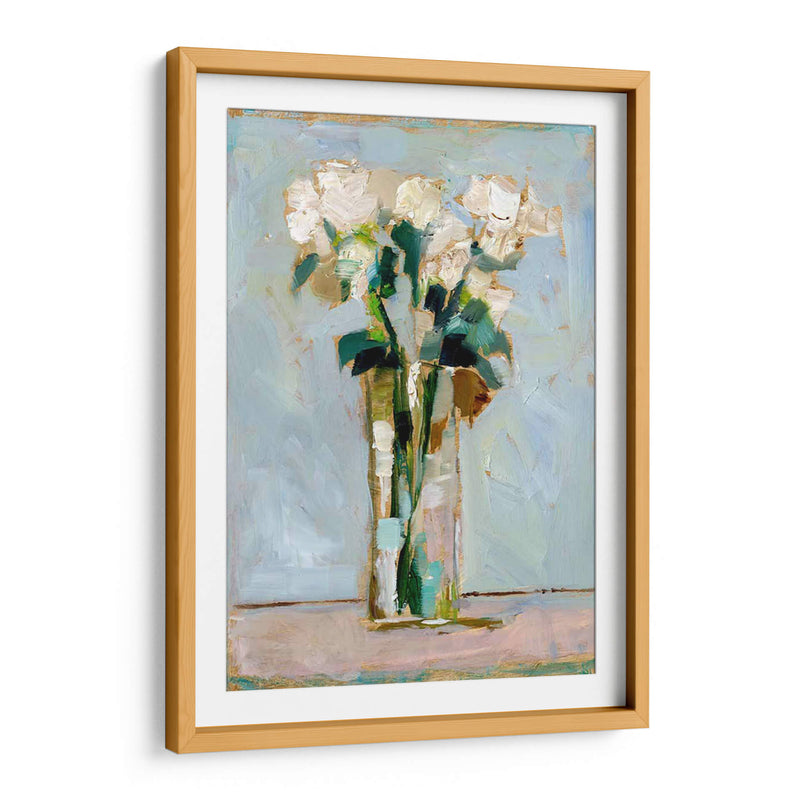 Arreglo Floral Blanco Ii - Ethan Harper | Cuadro decorativo de Canvas Lab