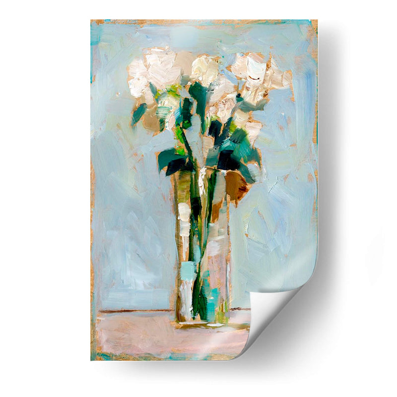 Arreglo Floral Blanco Ii - Ethan Harper | Cuadro decorativo de Canvas Lab