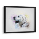 Labrador con acuarela | Cuadro decorativo de Canvas Lab