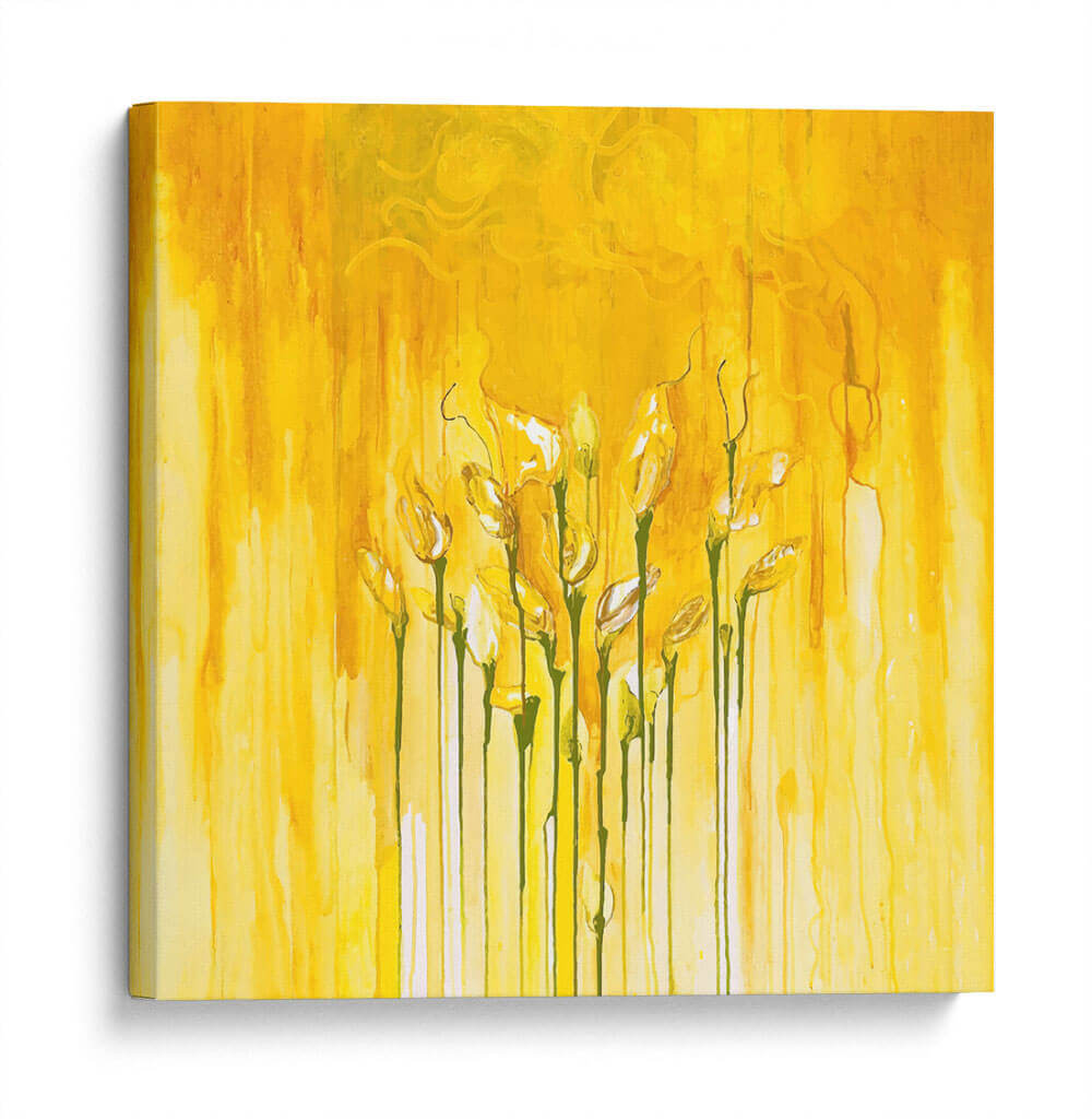 Tulipanes amarillos | Cuadro decorativo de Canvas Lab