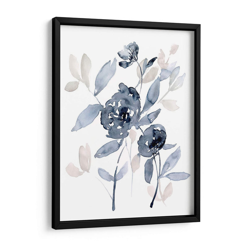 Peonies En Gris I - Jennifer Goldberger | Cuadro decorativo de Canvas Lab