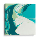 Fluyendo Teal I - Studio W | Cuadro decorativo de Canvas Lab