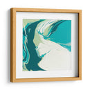 Fluyendo Teal I - Studio W | Cuadro decorativo de Canvas Lab