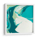 Fluyendo Teal I - Studio W | Cuadro decorativo de Canvas Lab