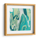 Fluyendo Teal Iii - Studio W | Cuadro decorativo de Canvas Lab