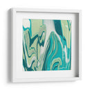 Fluyendo Teal Iii - Studio W | Cuadro decorativo de Canvas Lab