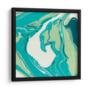 Fluyendo Teal Iv - Studio W | Cuadro decorativo de Canvas Lab