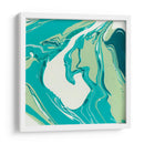 Fluyendo Teal Iv - Studio W | Cuadro decorativo de Canvas Lab