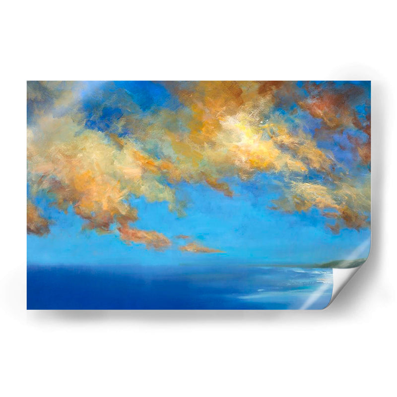 Cloudscape Dorado - Sheila Finch | Cuadro decorativo de Canvas Lab