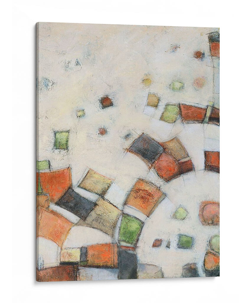 Fiesta En La Tierra Ii - Beverly Crawford | Cuadro decorativo de Canvas Lab