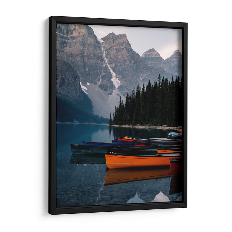 Lago Moraine | Cuadro decorativo de Canvas Lab