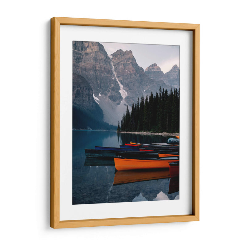 Lago Moraine | Cuadro decorativo de Canvas Lab