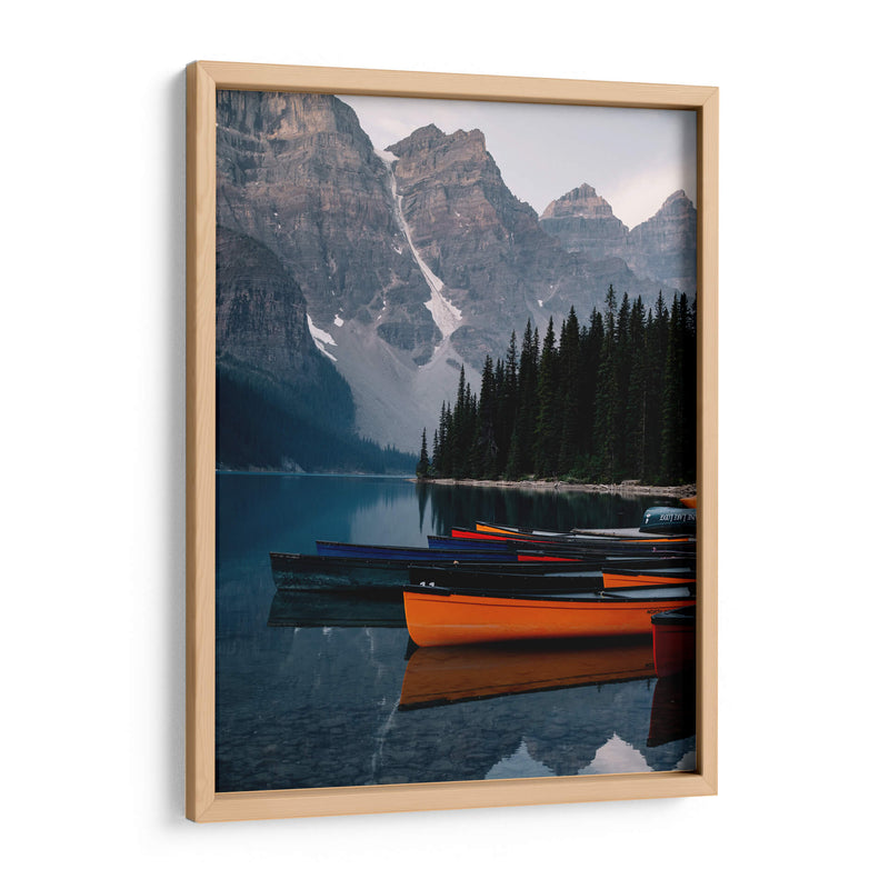 Lago Moraine | Cuadro decorativo de Canvas Lab